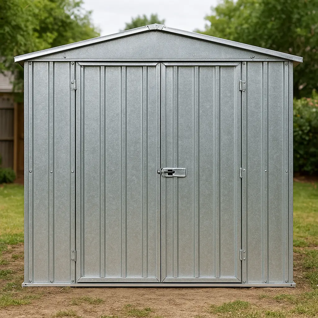 Metal shed