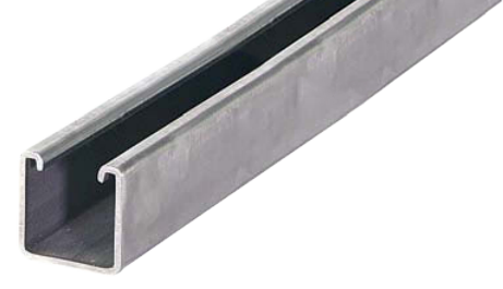 Solid Strut Channel, Deep, 12 Gauge 1-5/8" x 1-5/8", Stainless Steel 304 (USA Made)