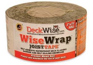 Deck Joist Tape - Single Roll - Protective Joist Flashing Tape