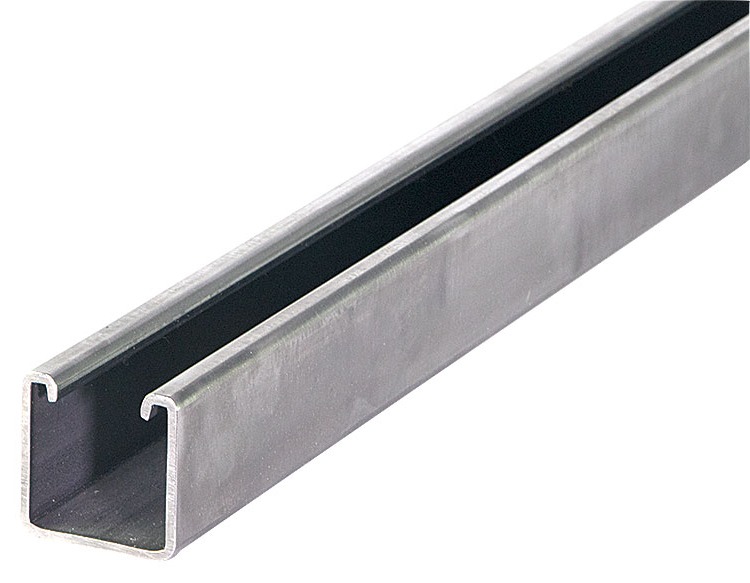 Solid Strut Channel, Deep, 12 Gauge 1-5/8" x 1-5/8", Aluminum (USA Made)