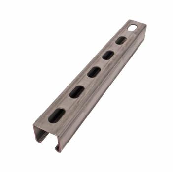 Strut Channel With Short Slots, Deep, 12 Gauge 1-5/8" x 1-5/8", Stainless Steel 304 (USA Made)