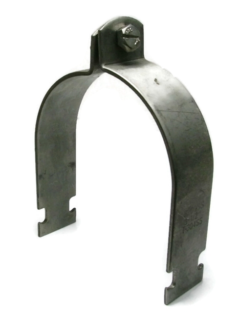 3/4" Pipe Clamps, Stainless Steel 304