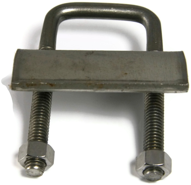 Strut U-Bolt Beam Clamp, Stainless Steel 316