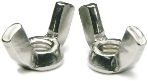 Wing Nuts, Stainless Steel 304