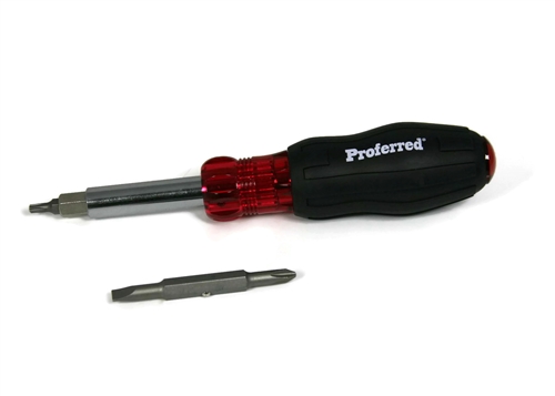 9 Piece Regular Bit Drive Set - Phillips, Slotted, Star Drive & Nut Driver