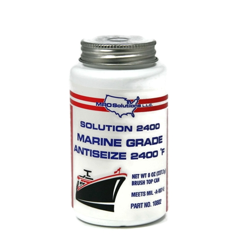MRO Solution 2400, Marine Grade Anti-Seize Lubricant, 8 oz.