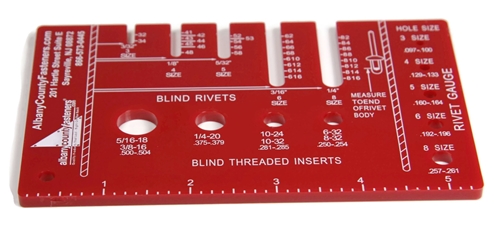 Rivet Gauge Rivet Gauge