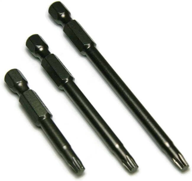 Star Drive Power Bits, T25, Length 2"