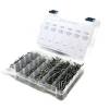 304 Stainless Steel Pop Rivet Kit - Sizes #4-2 through #6-8 - 601 Piece