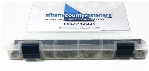 Socket Head Cap Screw Assortment Kit - 304 Stainless Steel Button Head Bolts With Nuts