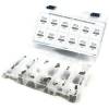 256 Piece 18-8 Stainless Steel Steel Socket Set Screw Cup Point Kit