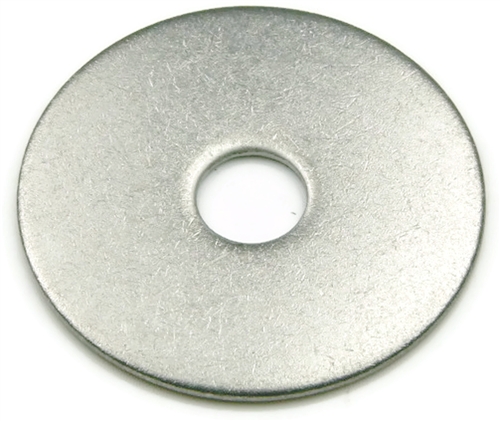 Fender Washers, Stainless Steel A2, M10 x 30M (10.5 ID x 30.0 OD x 2.5 Thick)