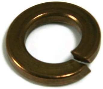 Lock Washers, Split Ring, Silicon Bronze, #6 (.141 x .293 x .040)
