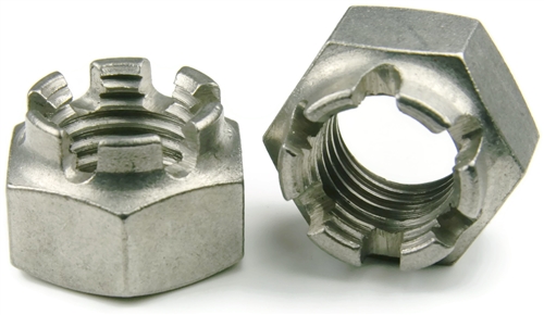 Castle Nuts, Stainless Steel 304