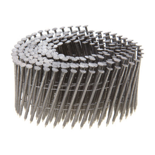 15 Degree Wire Coil Collated Nails, Stainless Steel 316