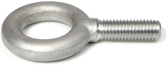 Ken Forging Eye Bolts, Plain Pattern, Stainless Steel 316, 3/8"-16, USA Made