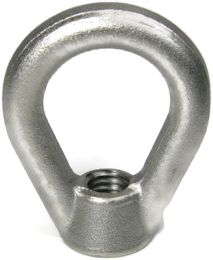 Ken Forging Style A Eye Nuts, Stainless Steel 316, 1/2"-13, USA Made