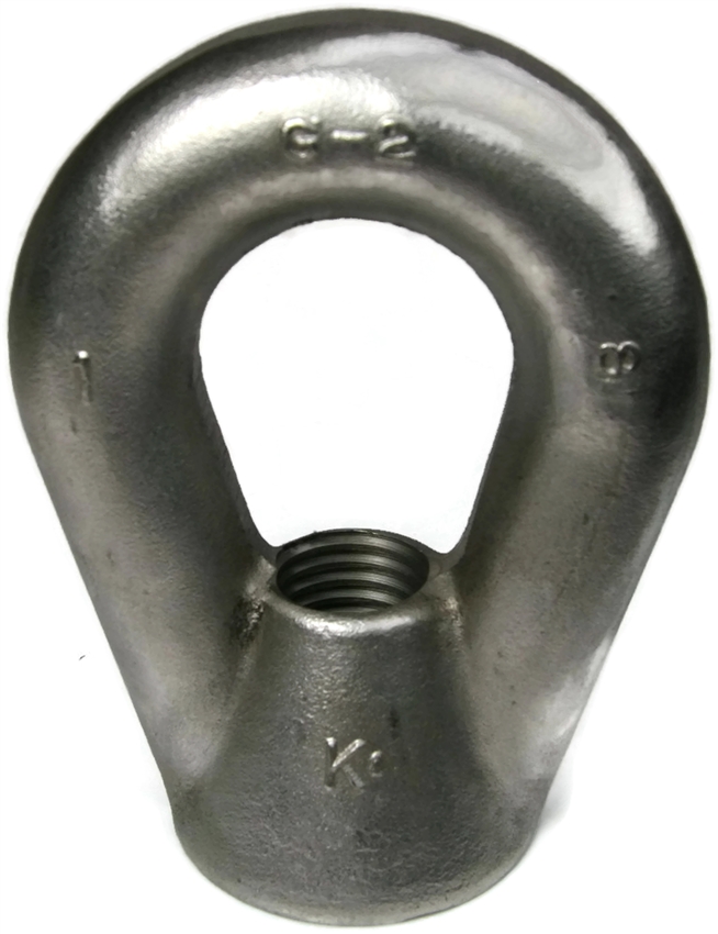 Ken Forging Style B Eye Nuts, Stainless Steel 304, USA Made