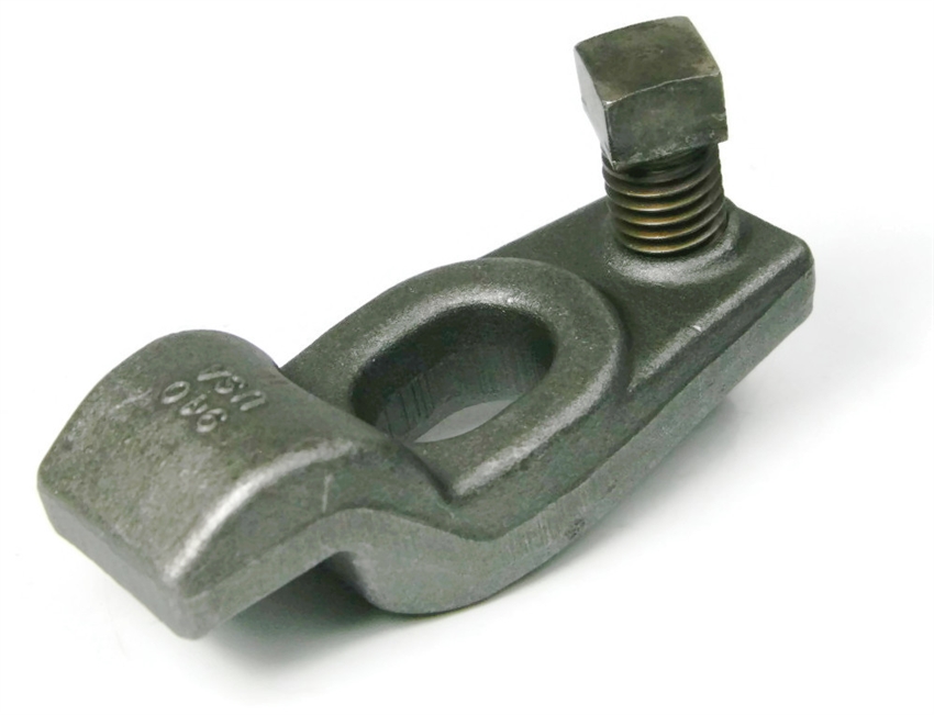 Ken Forging Goose Neck Clamps with Square Bolts, Carbon Steel, USA Made