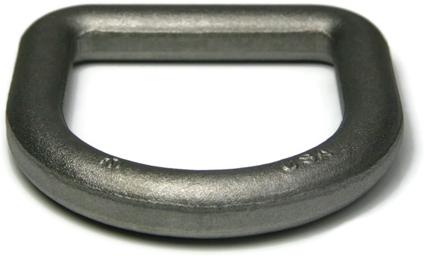 Ken Forging D-Rings, C1045 Carbon Steel, , USA Made