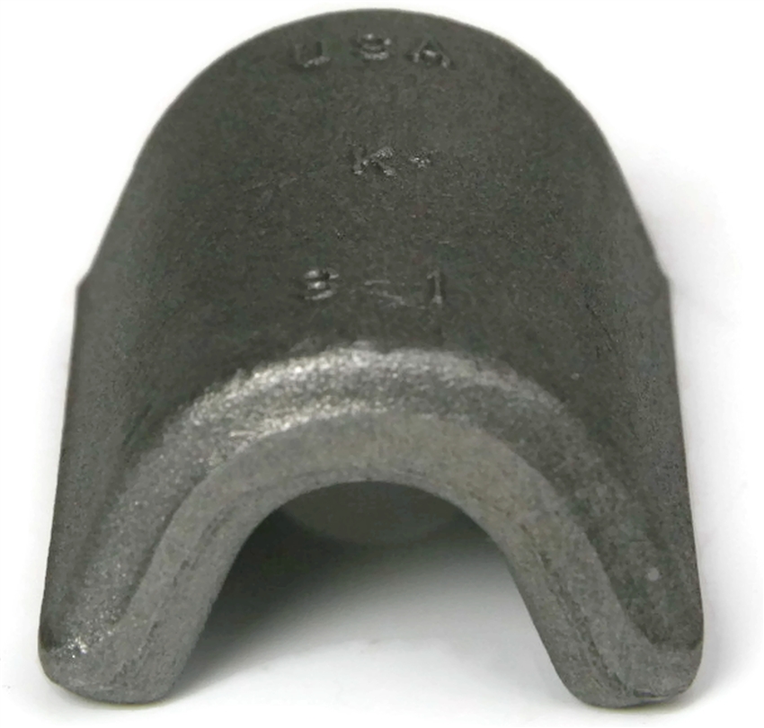 Ken Forging D Ring Weld-On Clips, C1018-C1020 Carbon Steel, USA Made