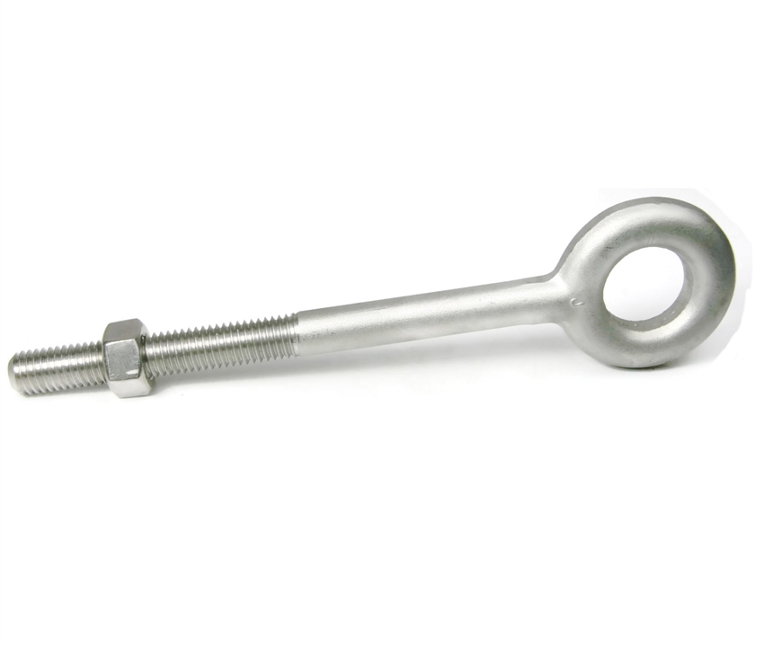 Ken Forging Eye Bolts With Nut, Plain Pattern, Stainless Steel 316, 1"-8, USA Made Ken Forging Eye Bolts With Nut, Plain Pattern, Stainless Steel 316, 1"-8, USA Made