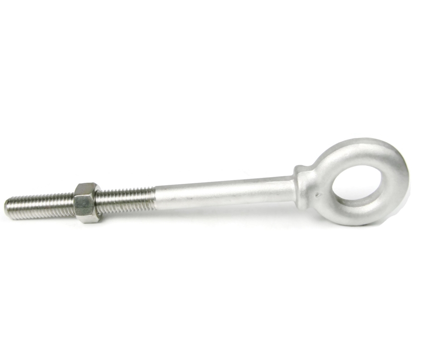 Ken Forging Eye Bolts With Nut, Shoulder Pattern, Stainless Steel 316, 1/4"-20 , USA Made