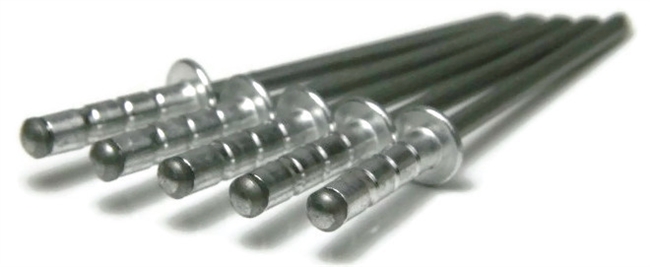 POP Rivets, Multi-Grip, Aluminium, 1/8" (#4) POP Rivets, Multi-Grip, Aluminium, 1/8" (#4)