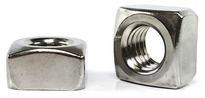 Square Nuts, Stainless Steel 304
