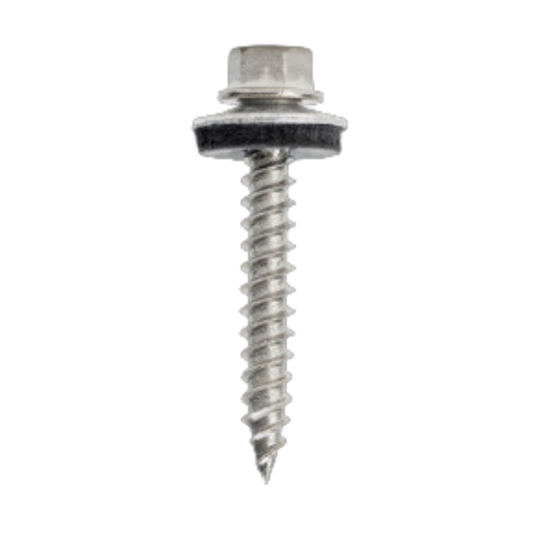 Roofing Screws, FastGrip™, Sharp Point, Stainless Steel 18-8, Unpainted, #9 Roofing Screws, FastGrip™, Sharp Point, Stainless Steel 18-8, Unpainted, #9