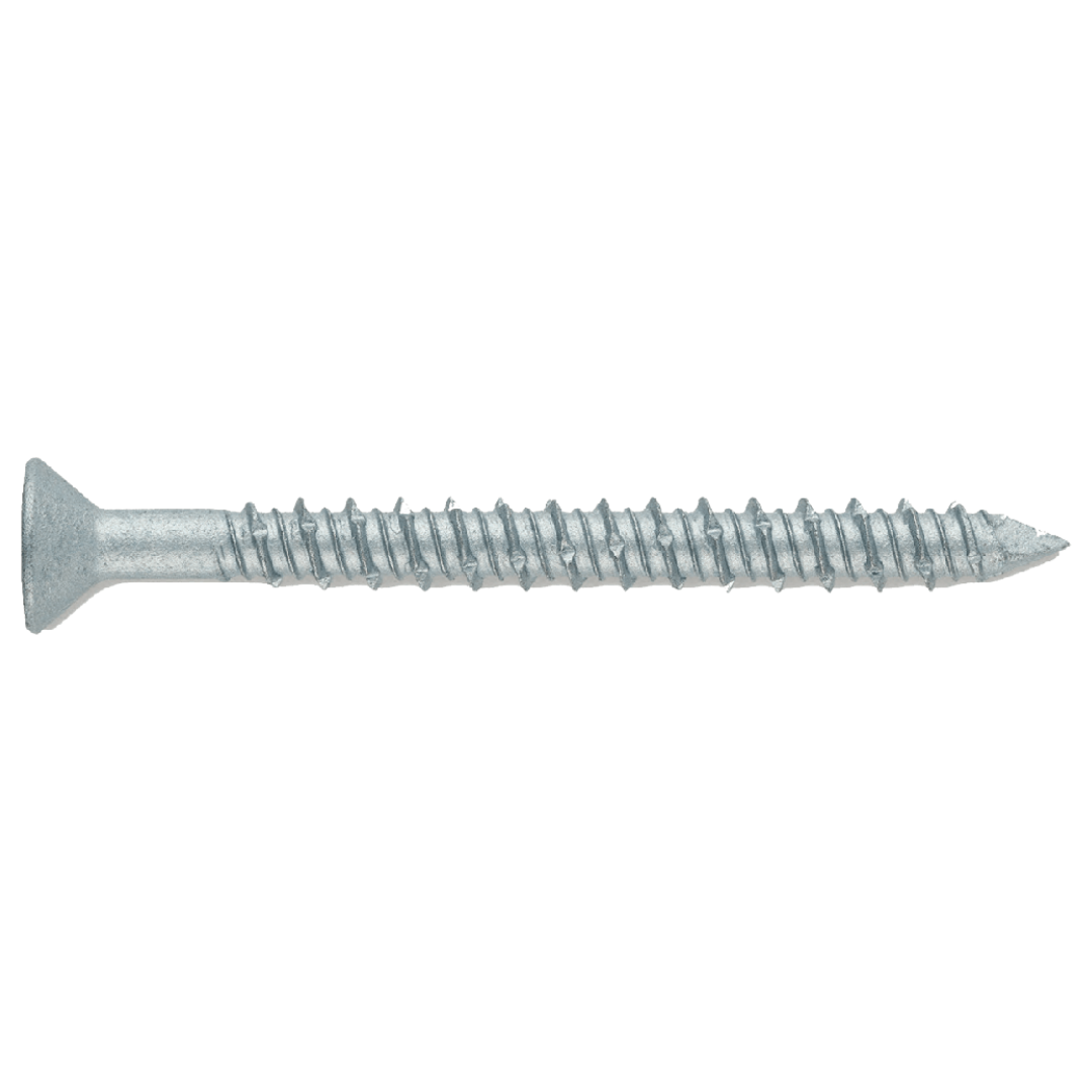 Concrete Screws, Stainless Steel 410, Phillips Flat Head, 1/4" Concrete Screws, Stainless Steel 410, Phillips Flat Head, 1/4"