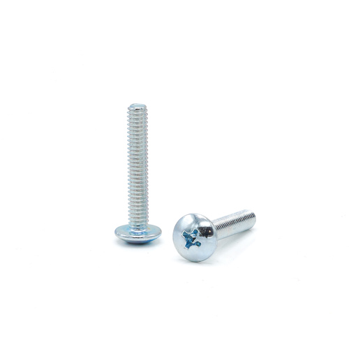 Machine Screws, Phillips Truss Head, Zinc Plated Steel, #8-32