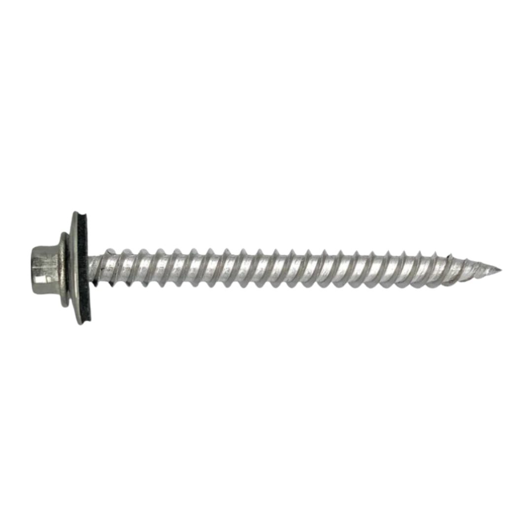 Roofing Screws, ReGrip™, Sharp Point, Stainless Steel 18-8, Unpainted, #12 Roofing Screws, ReGrip™, Sharp Point, Stainless Steel 18-8, Unpainted, #12