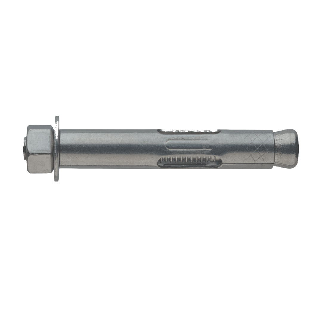 Hex Head Sleeve Anchor, Stainless Steel 18-8, 3/8"