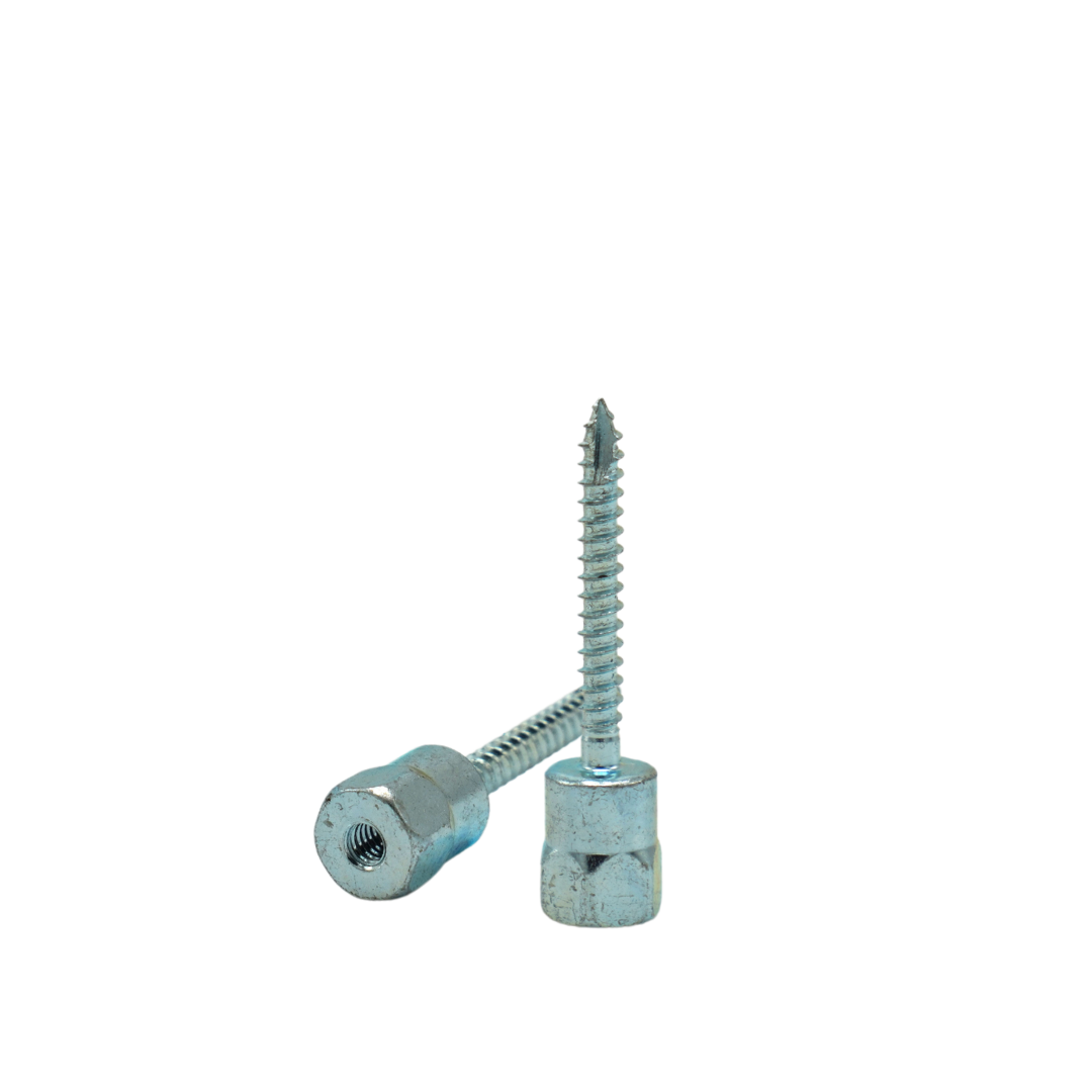 Vertical Wood Hangerz with Coupler, 1/4"