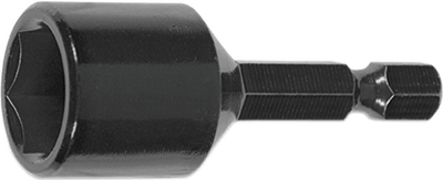 Socket Driver for Concrete Hangerz, Vertigo, Sammys, 3/8" Drive