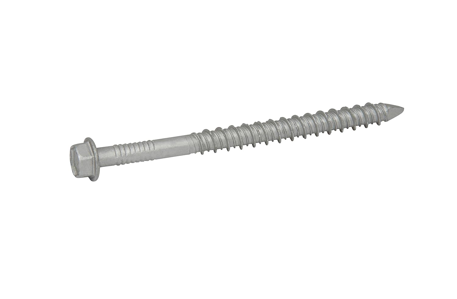Concrete Screws, Stainless Steel 410, Hex Washer Head, 1/4" Concrete Screws, Stainless Steel 410, Hex Washer Head, 1/4"