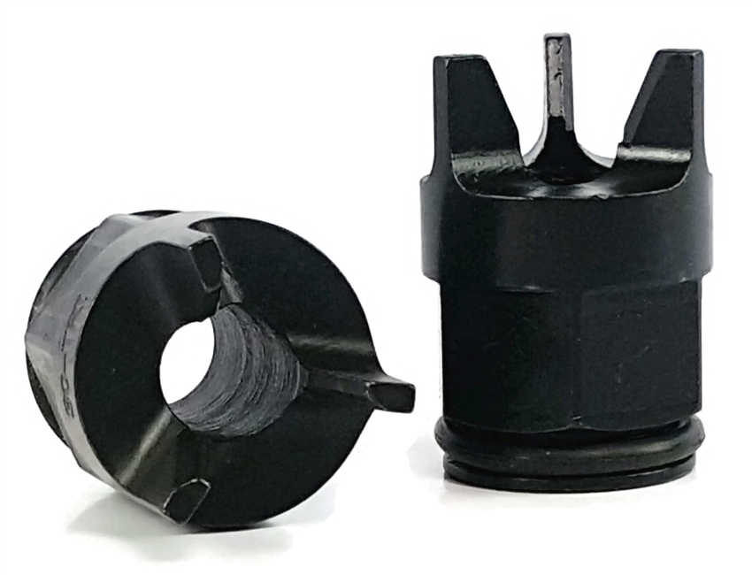 Tri-Groove Security Trident Socket Insert Drivers - #30
