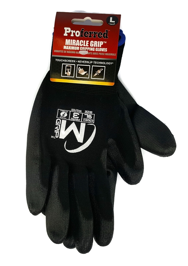 Protective Gripping Gloves Pair, XL