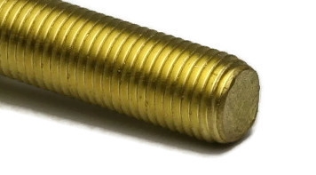 Threaded Rod, Brass, 3 Foot Lengths Threaded Rod, Brass, 3 Foot Lengths