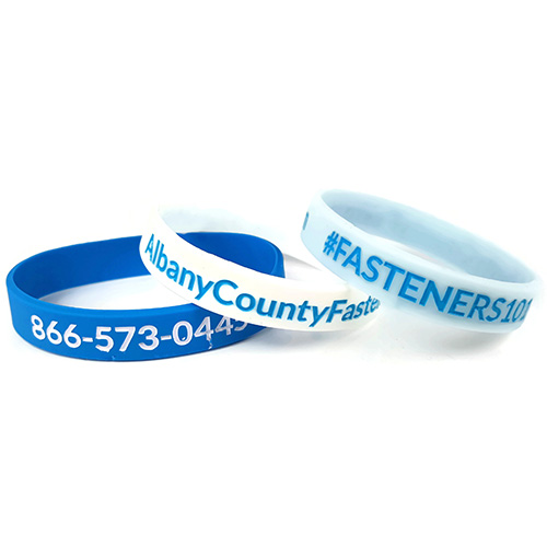 Albany County Fasteners Wristbands
