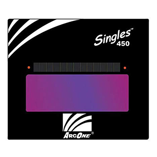 S450 Horizontal Single Shade Auto-Darkening Welding Filter 4" x 5",