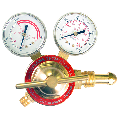 Flame Tech VMAR-22CS Medium Duty Acetylene Regulator