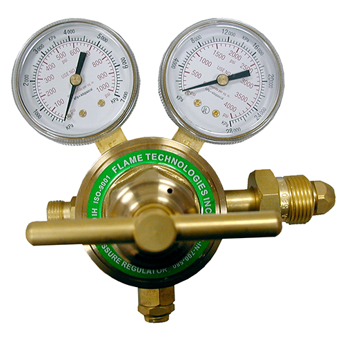 Flame Tech HPPR-IN-700-580 High Pressure Piston Regulator for Inert Gasses