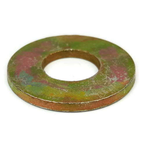 Flat Washers, USS, Yellow Zinc, 9/16