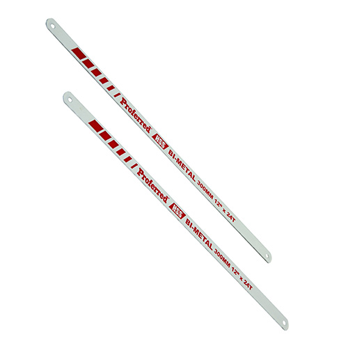 Bi-Metal Hack Saw Blades, 24 Tooth, HSS, 2 Pack Bi-Metal Hack Saw Blades, 24 Tooth, HSS, 2 Pack