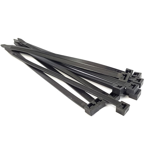 Cable Zip Ties, Heavy Duty, Nylon UV Resistant, Black