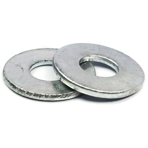 Flat Washers, USS, Hot Dipped Galvanized, 1/4" (ID 5/16", OD 3/4")