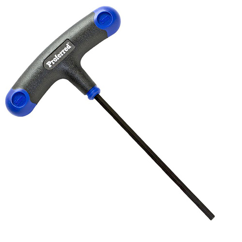 Metric T-Handle Hex Allen Keys, Individual Metric T-Handle Hex Allen Keys, Individual