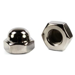 Nickel Plated Cap Nuts